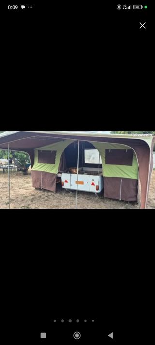 Remolque tienda de campaña