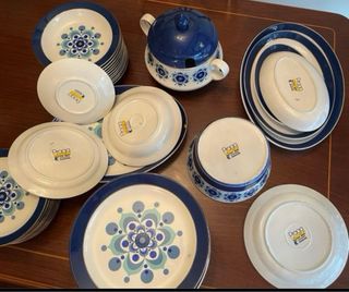 Vajilla San Claudio Vintage