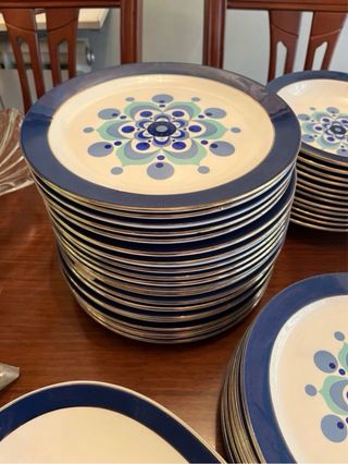 Vajilla San Claudio Vintage