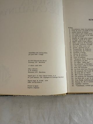 Libro HISTORIA DE CATALUNYA de Joan Soler i Amigó