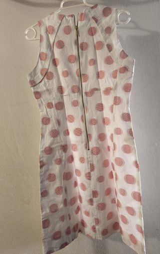 Vestido Purificación García - Rojo y Blanco - Tall