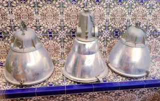 4 Campanas Industriales Vintage.