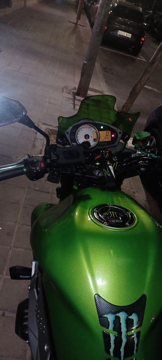 Kawasaki Z750 - Verde - 2007