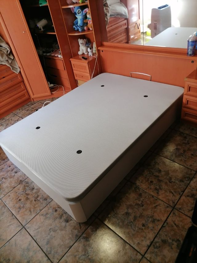 Canapé abatible con colchón