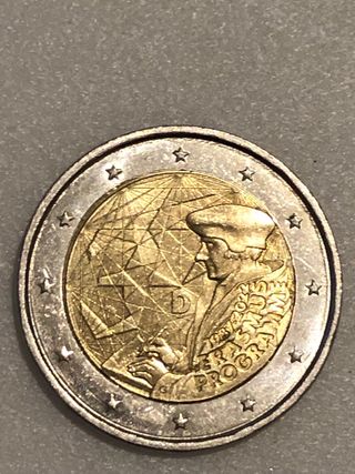 2€ moneda Erasmus programme