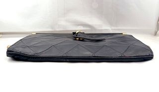 Pochette vintage nera anni '80