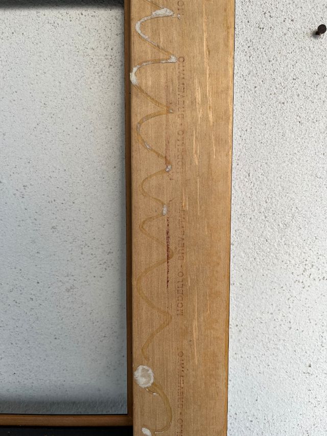 Cornice legno marmo nero marrone