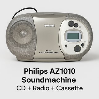 Philips AZ1010 Soundmachine CD, radio y cassette