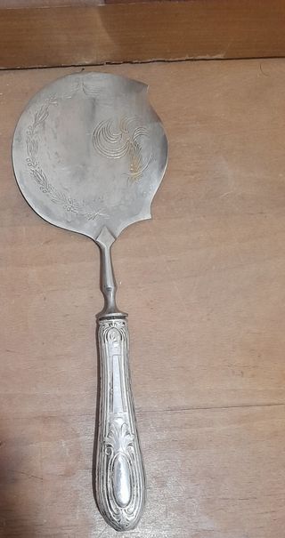 Paletta gelato vintage argento