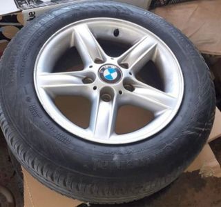 4 Llantas BMW e-46 15" + 4 neumáticos continental