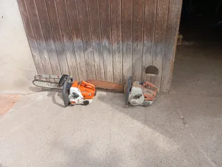 3 Motosierras  Stihl 08 S usadas