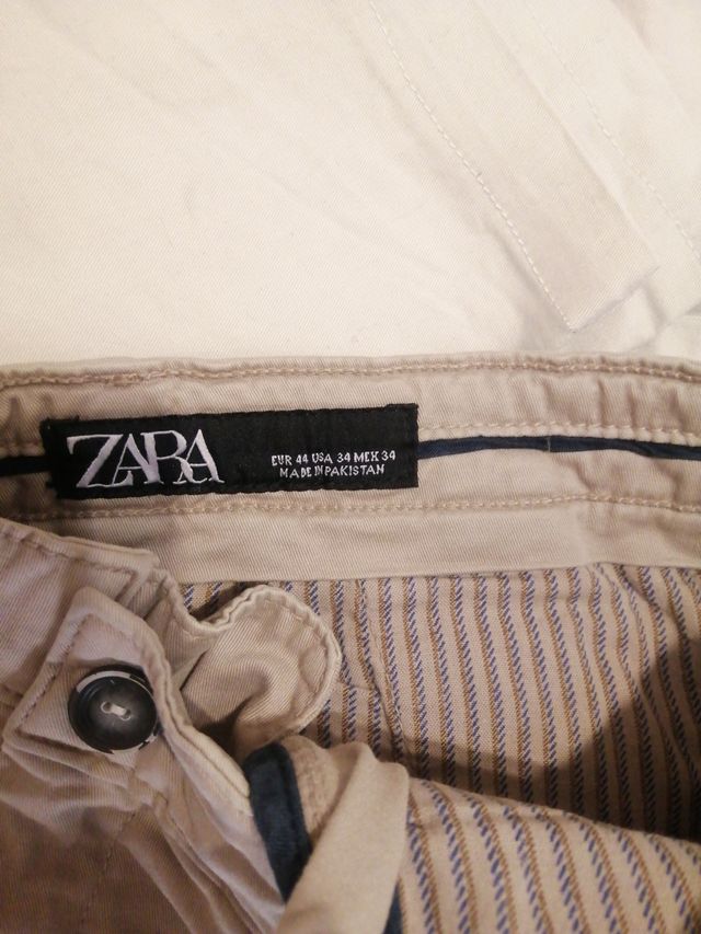 4 Pantalones Caqui Hombre