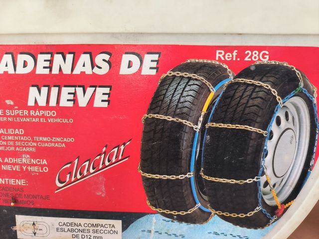 2 juegos de cadenas nieve Simaka Artik 90