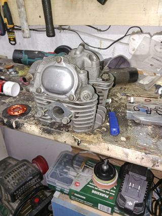 Despiece motor Yamaha cignus x carburación 