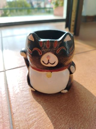Tazza gatto Maneki-neko MADE IN JAPAN