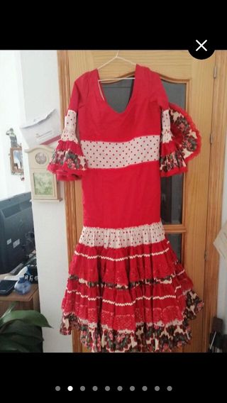 Traje Flamenca Amarillo - 2 unid.