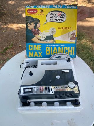 Proyector Cine Max Bianchi Súper 8