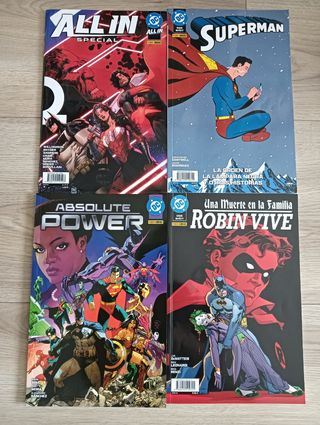 All in especiales y one shots panini