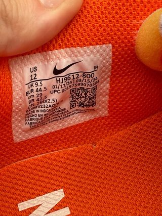 Nike Cortez Safety Orange T44.5