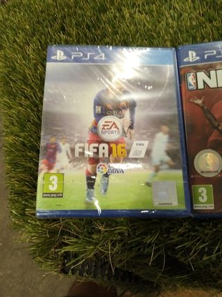 PS4  FIFA 16 y NBA 2 k14 - Juego