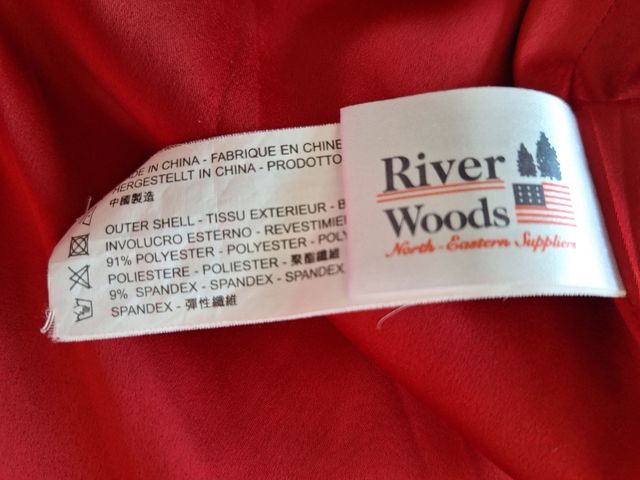 Vestido rojo Rives Woods vintage y2k Navidad