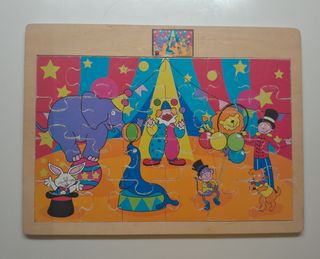 Gioco puzzle per bambini di legno