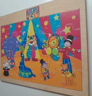 Gioco puzzle per bambini di legno