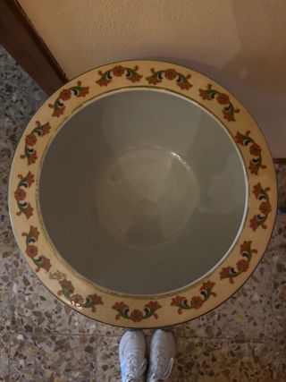Macetero porcelana estilo japonés