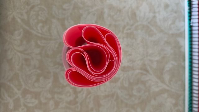 Banda elástica fitness rosa - 15mm