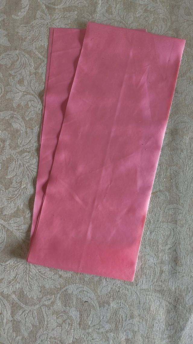 Banda elástica fitness rosa - 15mm