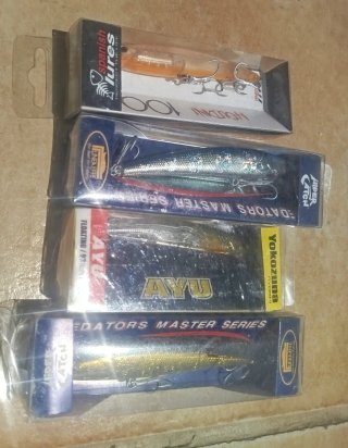 señuelos de pesca pequeños