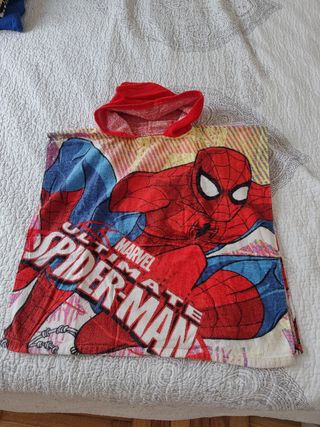 Capa toalla Spiderman niño o niña