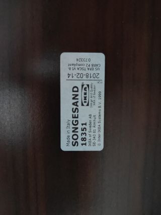 Cassettoni Sottoletto Ikea marrone