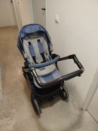 Carro bebé 3 piezas Denim