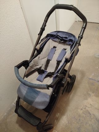 Carro bebé 3 piezas Denim