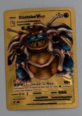 Cartas Pokemon Doradas VMAX - 9 unid.