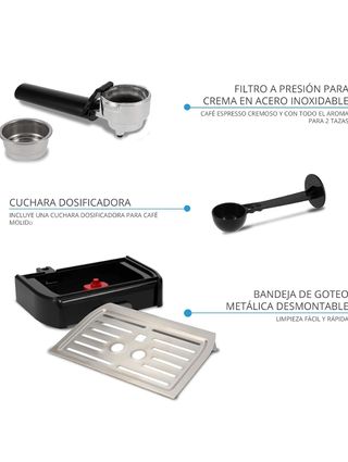 Cafetera Espresso Manual TMPCF101