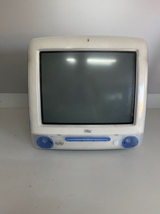 Apple iMac G3 azul vintage