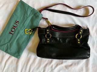 Bolso Tous auténtico piel negra