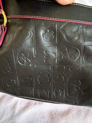 Bolso Tous auténtico piel negra