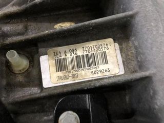Caja cambios Renault Scenic 1.4 TCe TL4A036