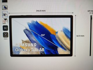 Samsung Galaxy Tab A8 Gris 128GB