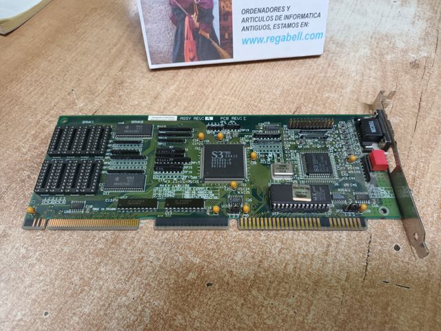 TARJETA GRAFICA VGA VESA "S3 86C805-P, ISA