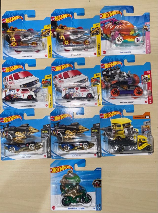 Hot Wheels Treasure Hunts - perfecto estado
