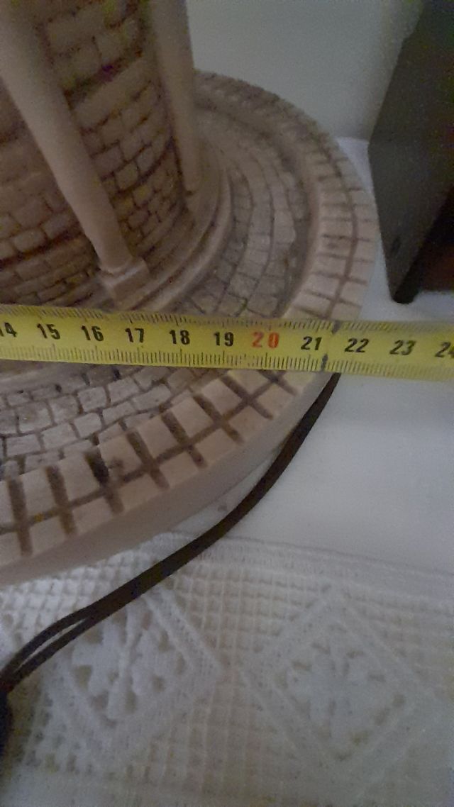 Lampada Torre di Pisa vintage