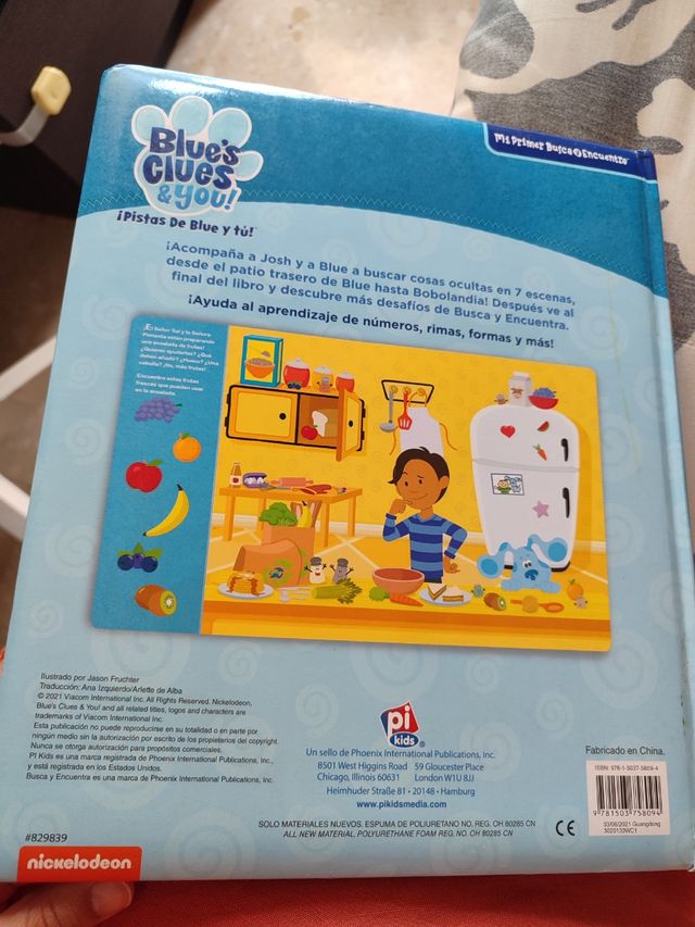 Pistas de Blue y tú - Mi primer busca encuentra.