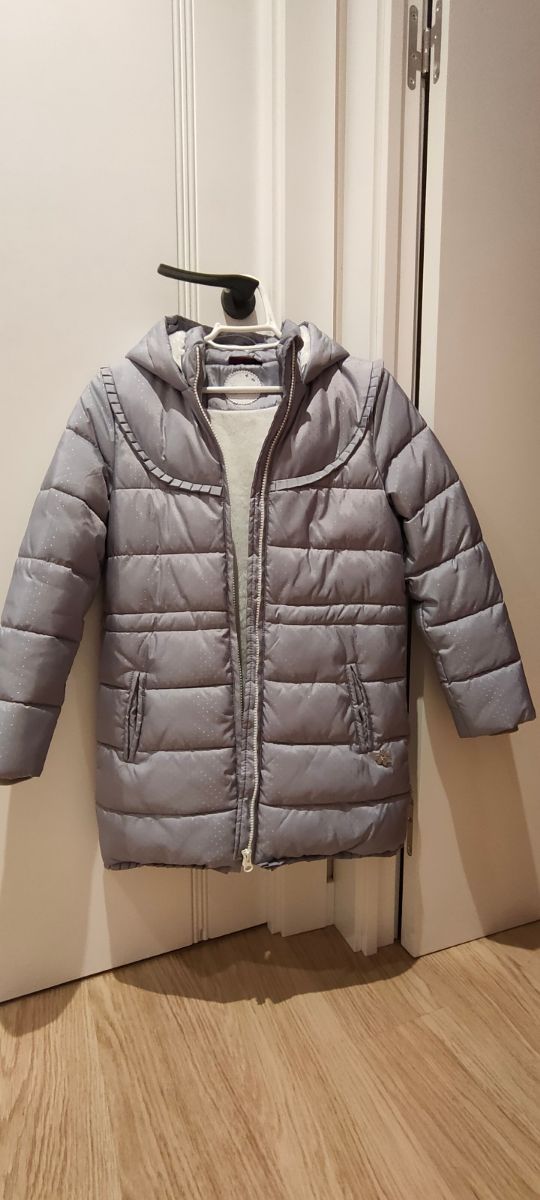 Chaqueta niña invierno gris