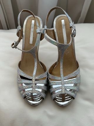 Zapatos Mariamare Plata - Fiesta