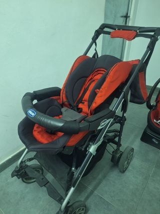Cochecito bebé Chicco: Carro, capazo & silla auto