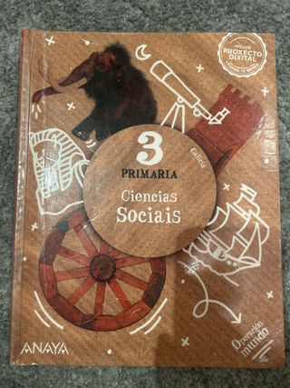 Libro de texto 3º Primaria ANAYA Ciencias Sociais